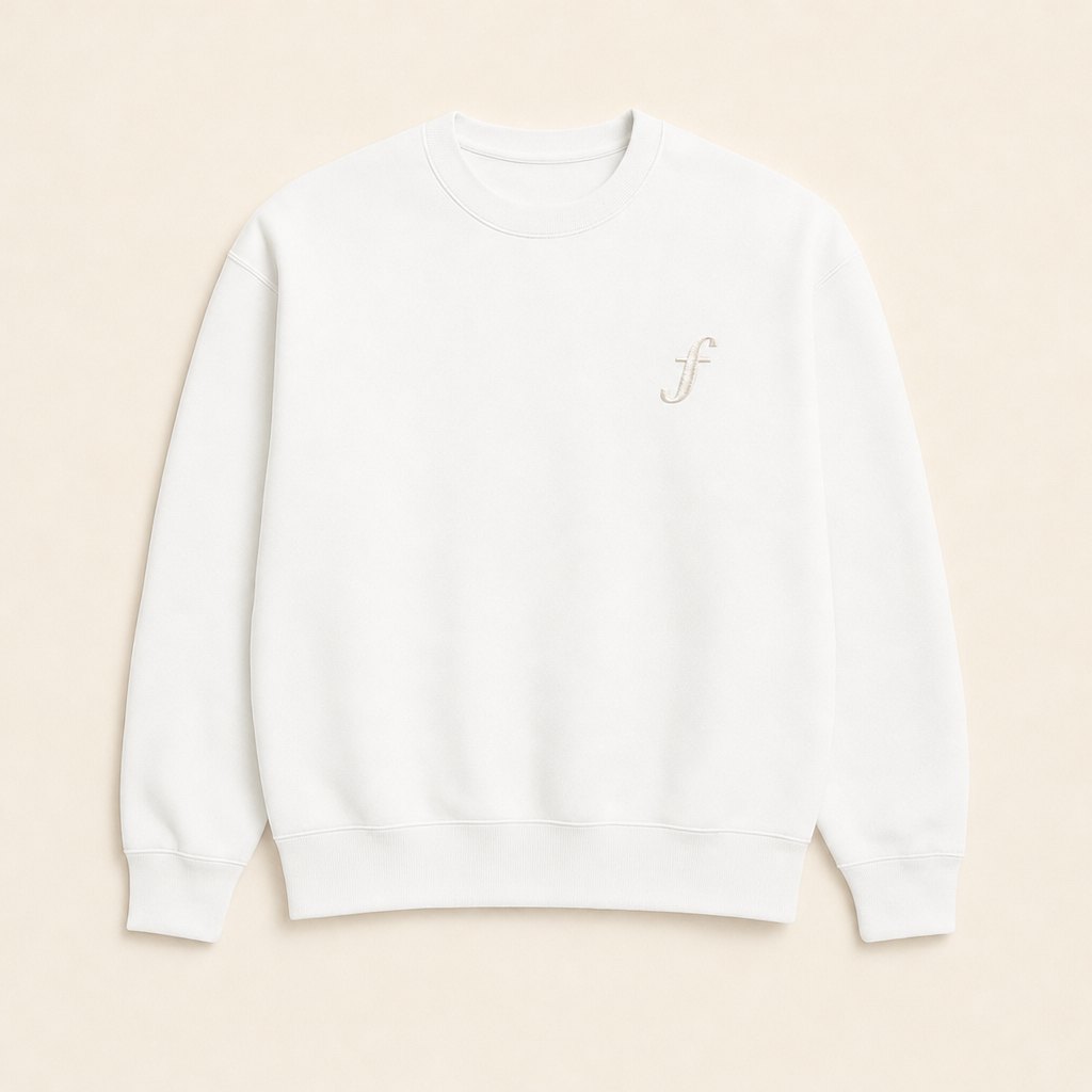 The Crewneck — White